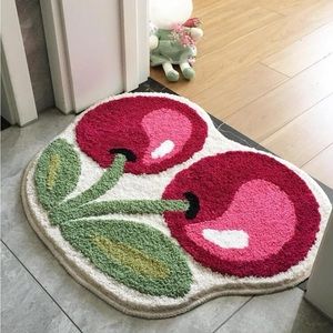 Cherry Pattern Door Mat 🏡